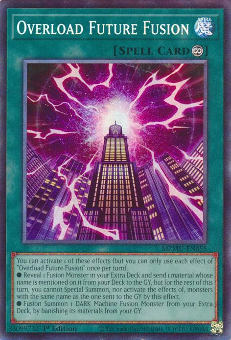 Overload Future Fusion (Collector's Rare) [MZMU-EN055] Collector's Rare | Chromatic Games