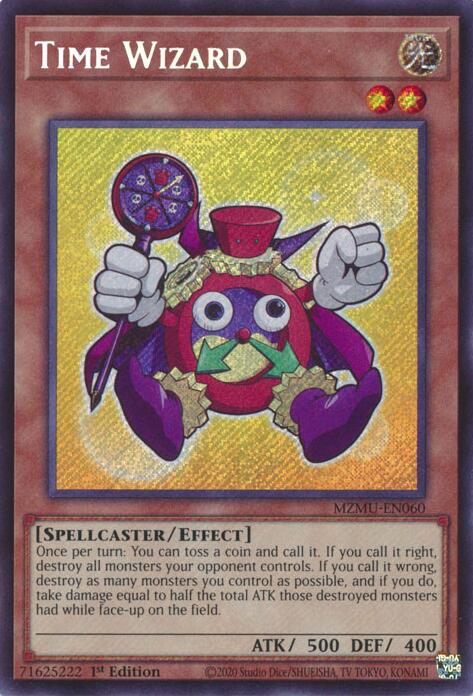 Time Wizard [MZMU-EN060] Secret Rare | Chromatic Games
