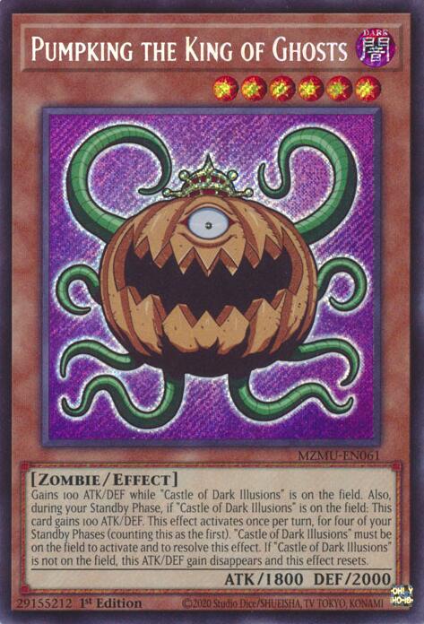 Pumpking the King of Ghosts [MZMU-EN061] Secret Rare | Chromatic Games