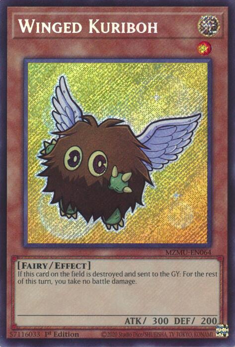 Winged Kuriboh [MZMU-EN064] Secret Rare | Chromatic Games