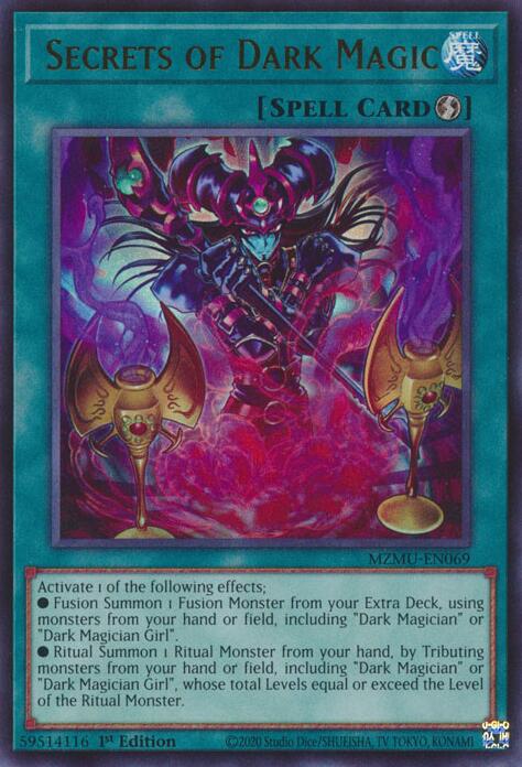 Secrets of Dark Magic [MZMU-EN069] Ultra Rare | Chromatic Games