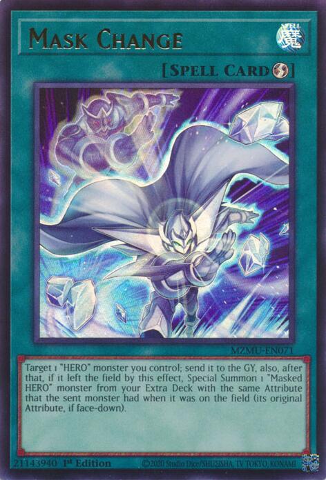 Mask Change [MZMU-EN071] Ultra Rare | Chromatic Games