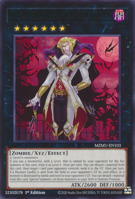 Dhampir Vampire Sheridan [MZMU-EN103] Rare | Chromatic Games