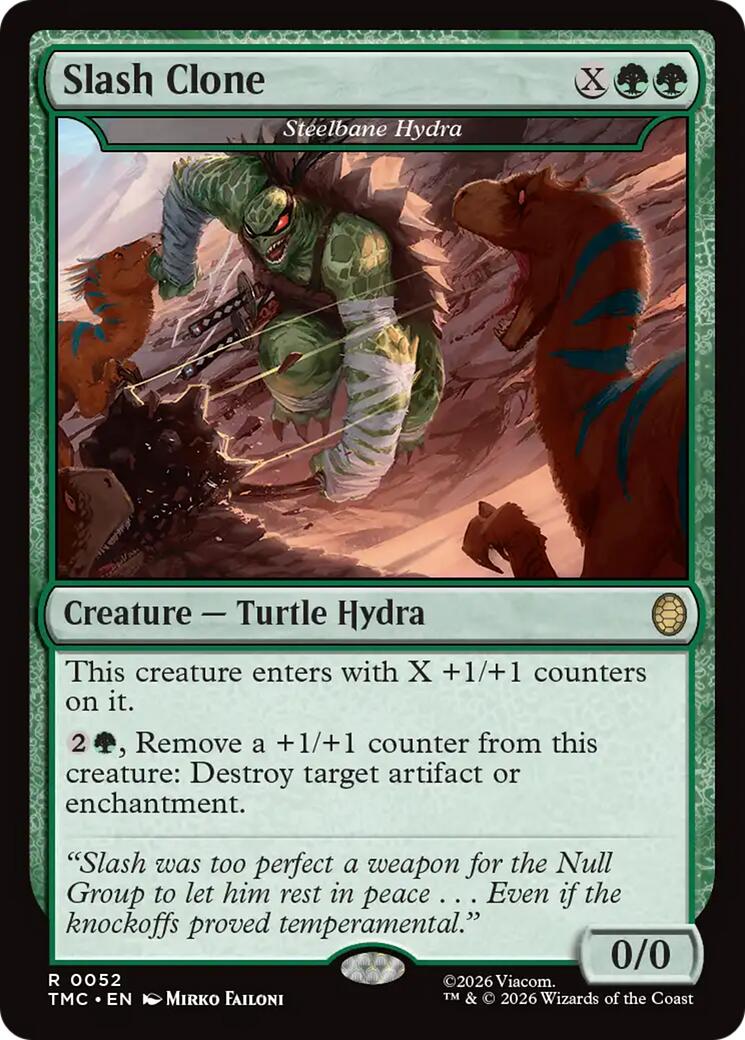 Slash Clone - Steelbane Hydra [Teenage Mutant Ninja Turtles Commander] | Chromatic Games