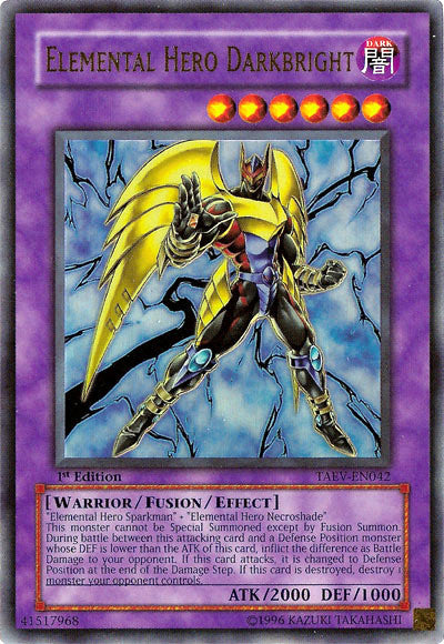 Elemental Hero Darkbright [TAEV-EN042] Ultra Rare | Chromatic Games