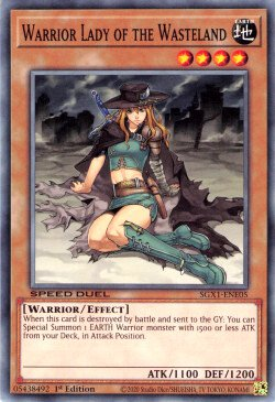 Warrior Lady of the Wasteland [SGX1-ENE05] Common | Chromatic Games