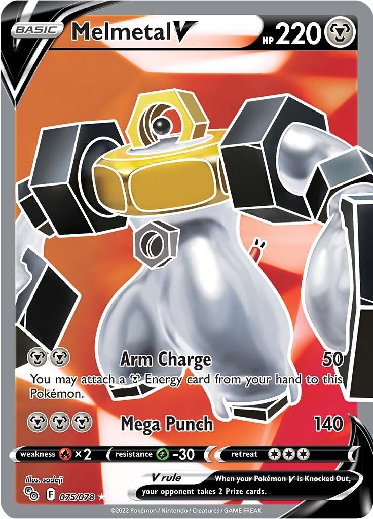 Melmetal V (075/078) [Pokémon GO] | Chromatic Games