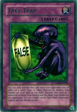 Fake Trap [MRD-EN056] Rare | Chromatic Games