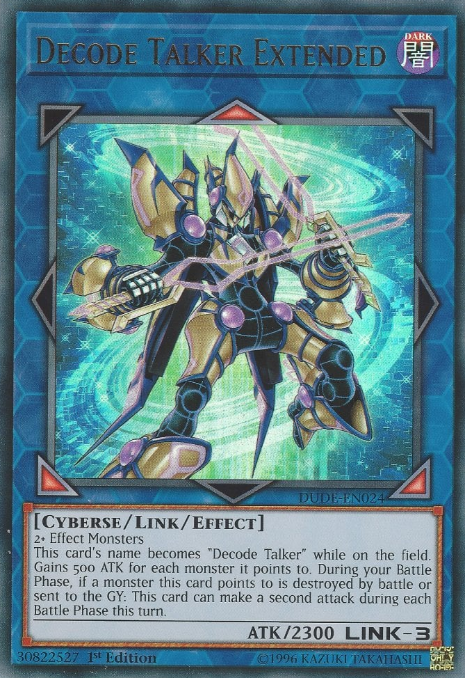 Decode Talker Extended [DUDE-EN024] Ultra Rare | Chromatic Games