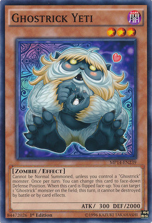Ghostrick Yeti [MP14-EN239] Common | Chromatic Games