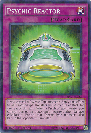 Psychic Reactor [BP03-EN222] Shatterfoil Rare | Chromatic Games