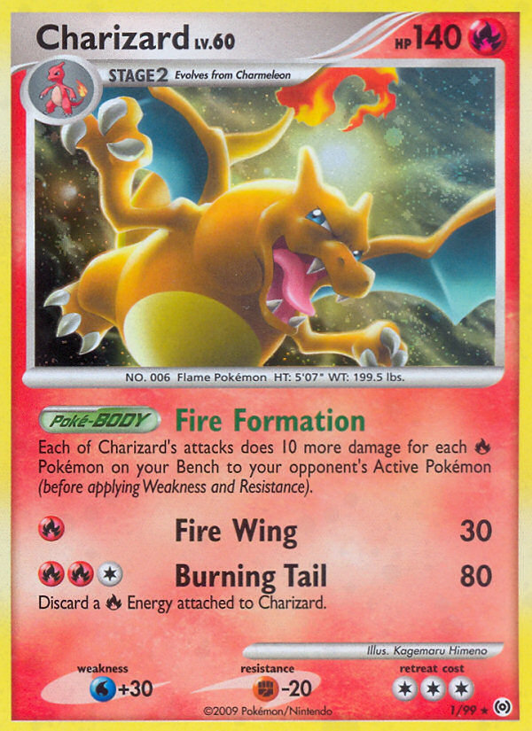 Charizard (1/99) [Platinum: Arceus] | Chromatic Games