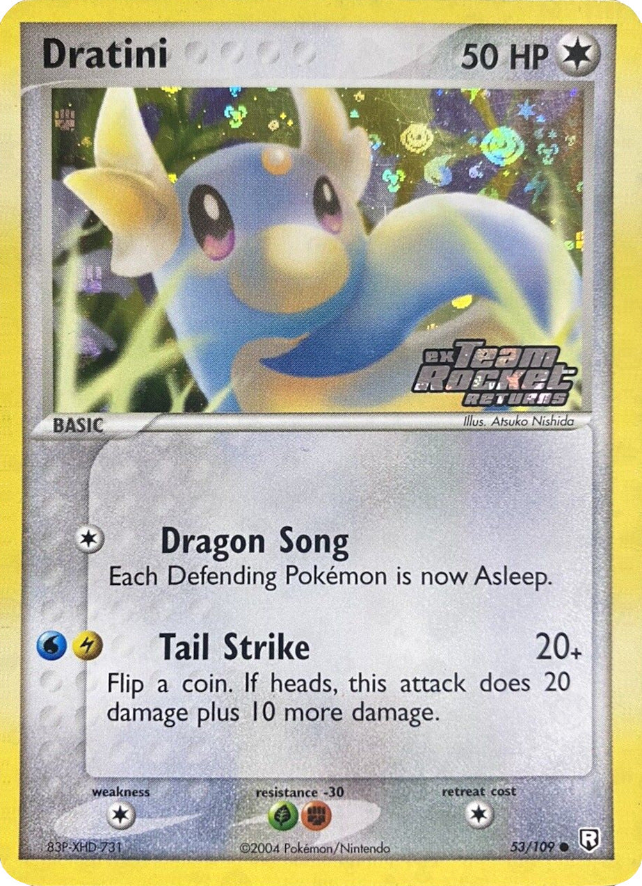 Dratini (53/109) (Stamped) [EX: Team Rocket Returns] | Chromatic Games