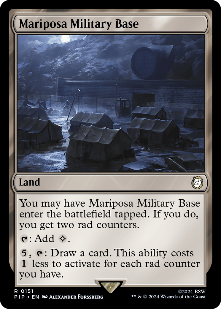 Mariposa Military Base [Fallout] | Chromatic Games