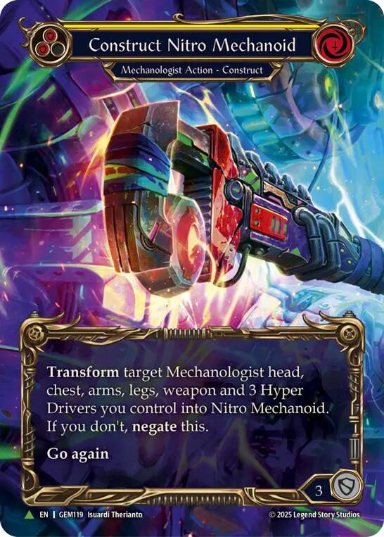 Construct Nitro Mechanoid [GEM119] (GEM Pack 4) | Chromatic Games