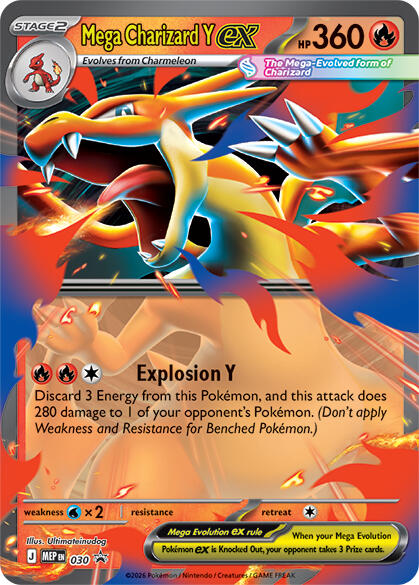Mega Charizard Y ex (030) [Mega Evolution Promo] | Chromatic Games
