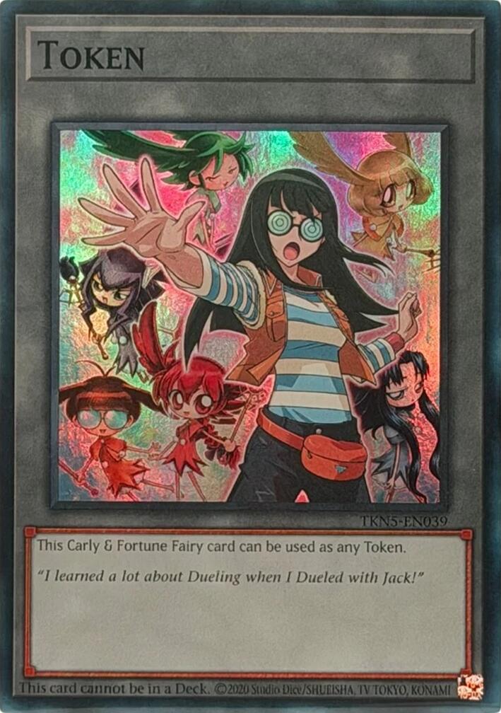 Token: Carly & Fortune Fairy [TKN5-EN039] Super Rare | Chromatic Games