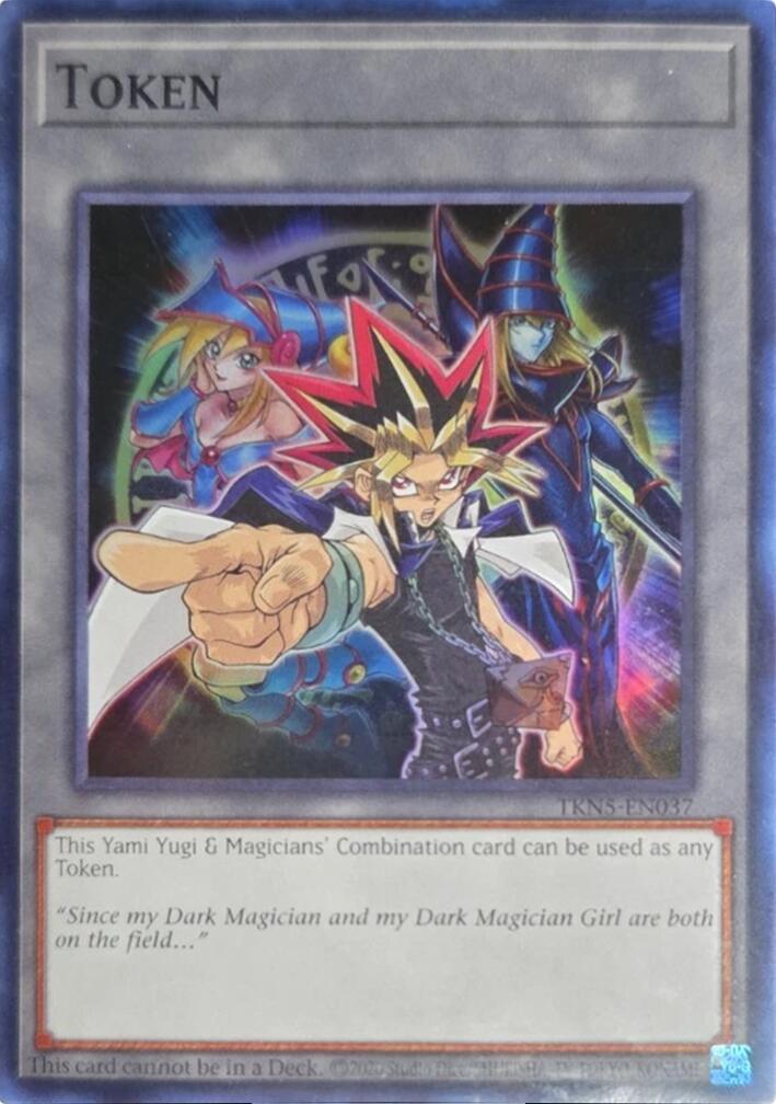 Token: Yami Yugi & Magicians Combination [TKN4-EN037] Super Rare | Chromatic Games