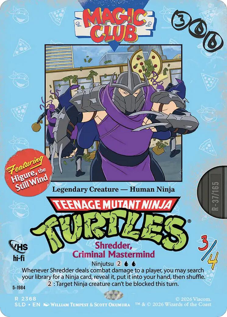 Shredder, Criminal Mastermind - Higure, the Still Wind [Secret Lair Drop Series] | Chromatic Games