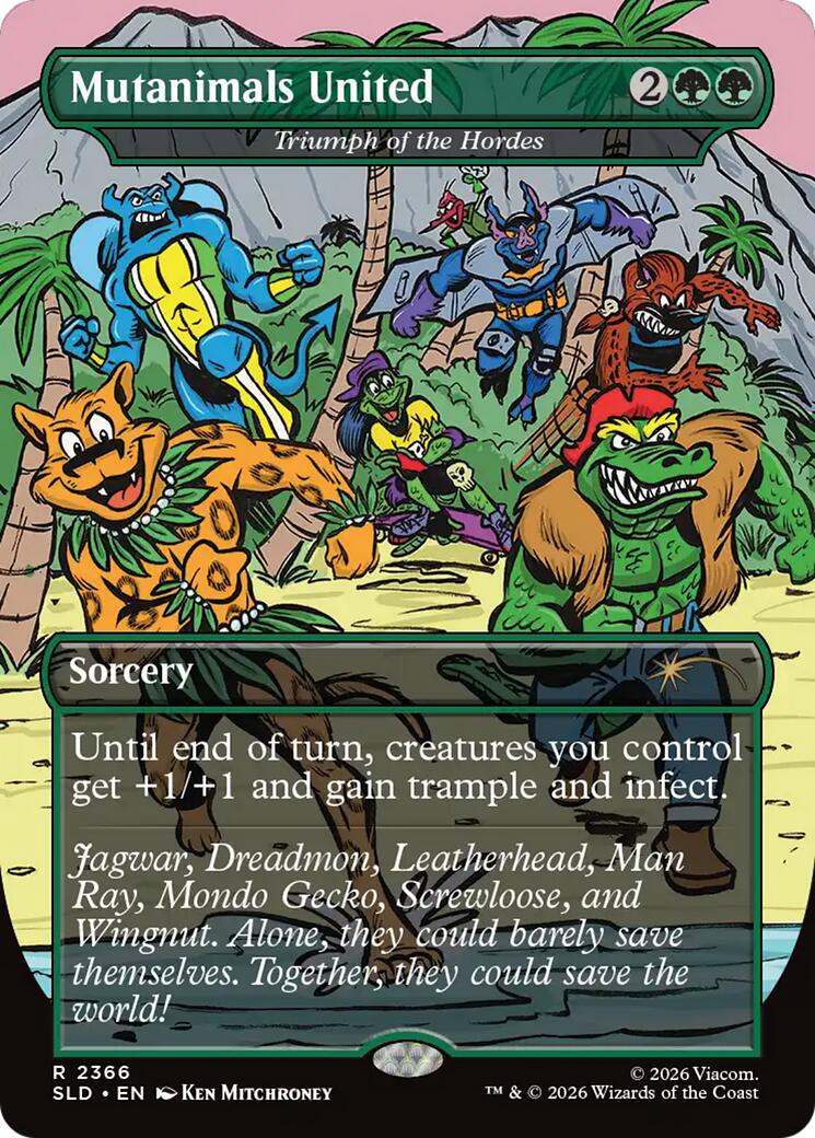 Mutanimals United - Triumph of the Hordes [Secret Lair Drop Series] | Chromatic Games