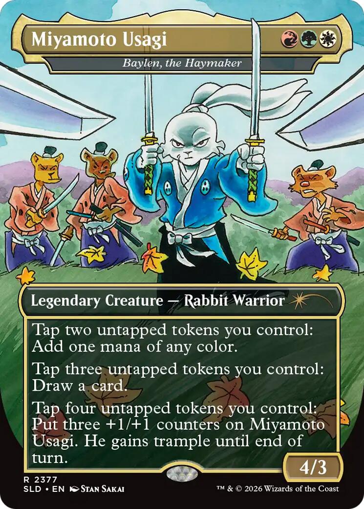 Miyamoto Usagi - Baylen, the Haymaker [Secret Lair Drop Series] | Chromatic Games