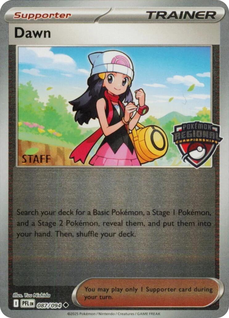 Dawn (087/094) (Regional Championship) [Staff] [League & Championship Cards] | Chromatic Games