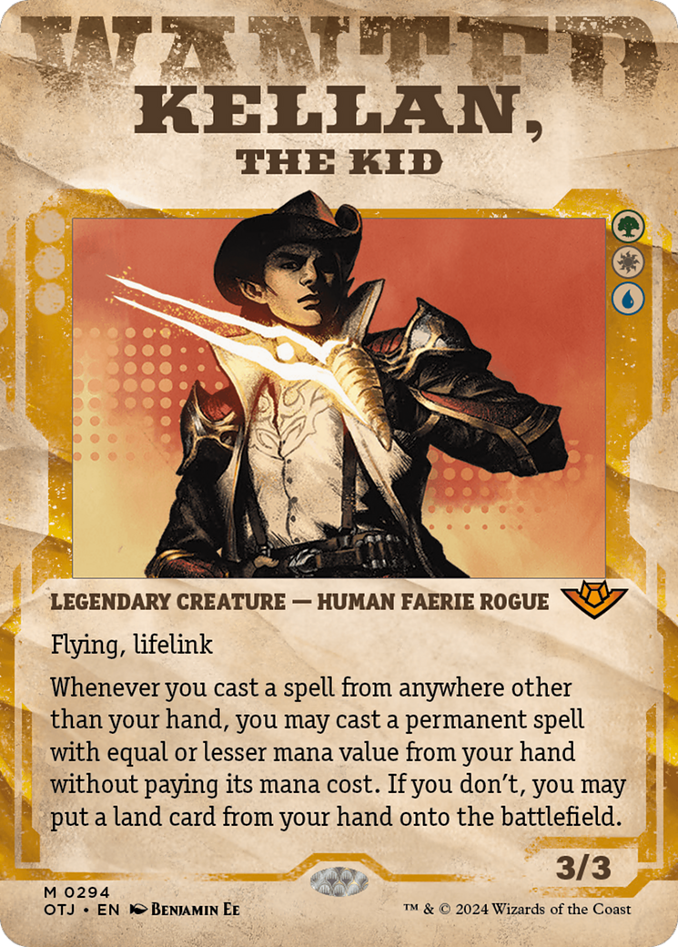 Kellan, the Kid (Showcase) [Outlaws of Thunder Junction] | Chromatic Games