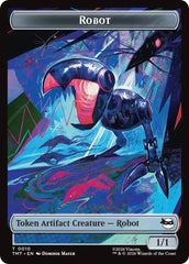 Treasure // Robot Double-Sided Token [Teenage Mutant Ninja Turtles Commander Tokens] | Chromatic Games