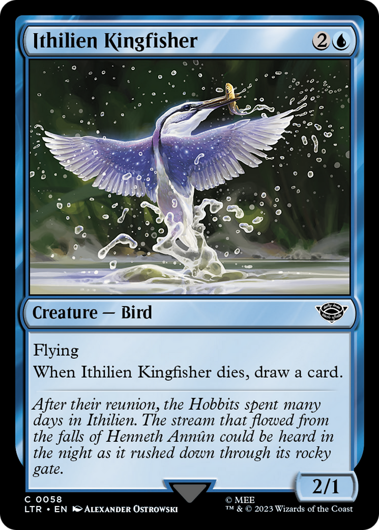 Ithilien Kingfisher [The Lord of the Rings: Tales of Middle-Earth] | Chromatic Games