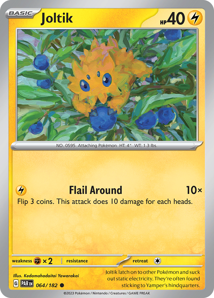 Joltik (064/182) [Scarlet & Violet: Paradox Rift] | Chromatic Games