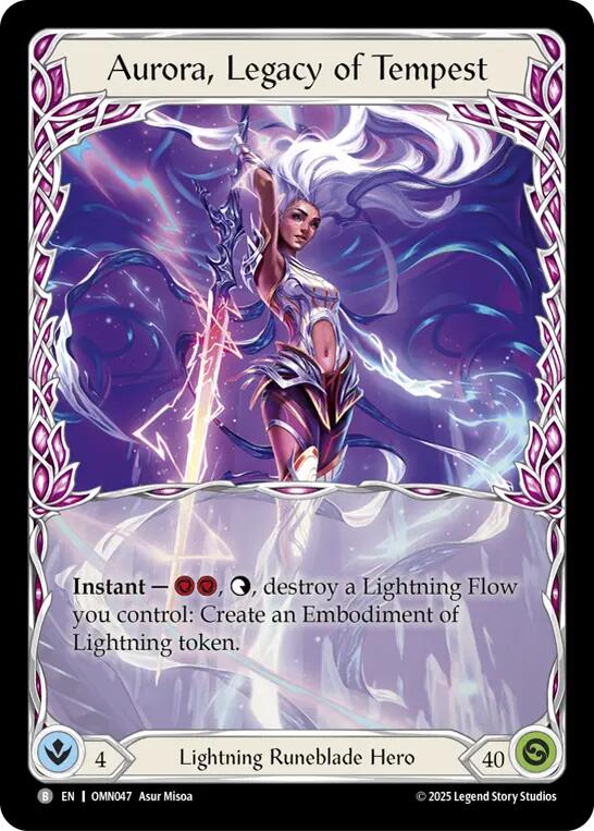 Aurora, Legacy of the Tempest [OMN047] (Omens of the Third Age) | Chromatic Games
