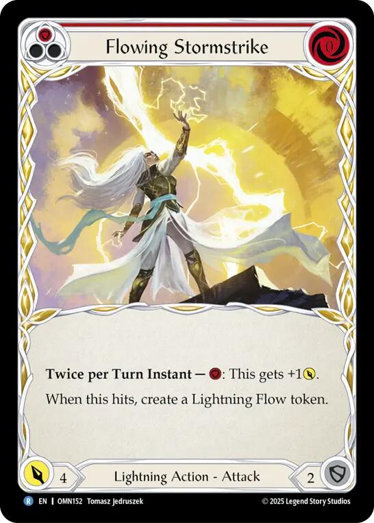 Flowing Stormstrike [OMN152] (Omens of the Third Age) | Chromatic Games