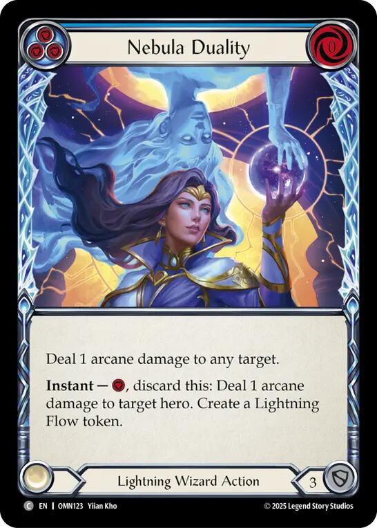 Nebula Duality (Blue) [OMN123] (Omens of the Third Age) | Chromatic Games