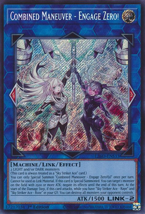 Combined Maneuver - Engage Zero! (Secret Rare) [L26D-ENS33] Secret Rare | Chromatic Games