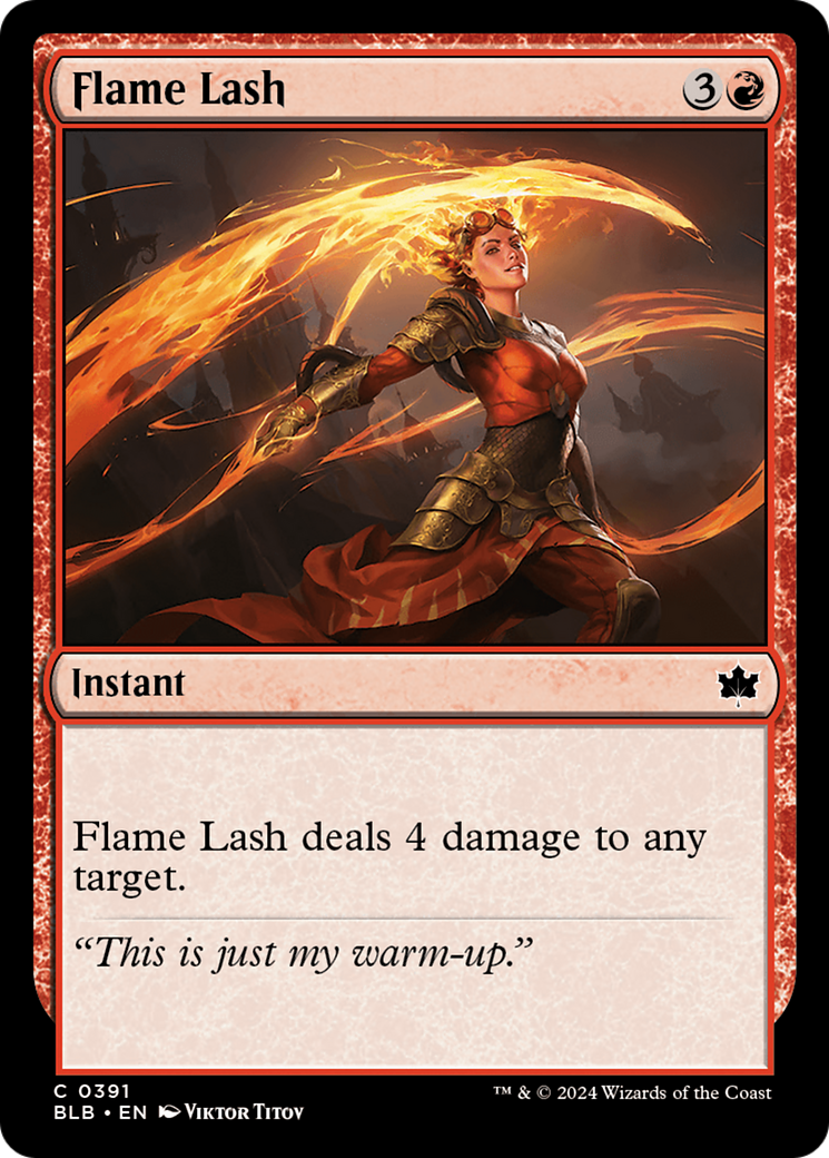 Flame Lash [Bloomburrow] | Chromatic Games