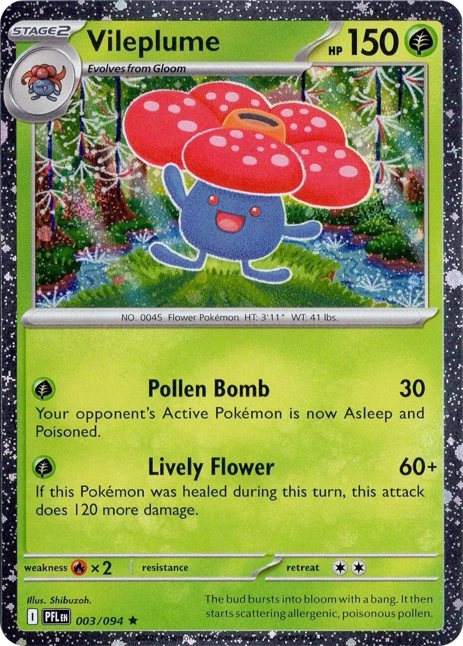Vileplume (003/094) (Cosmos Holo) [Miscellaneous Cards] | Chromatic Games