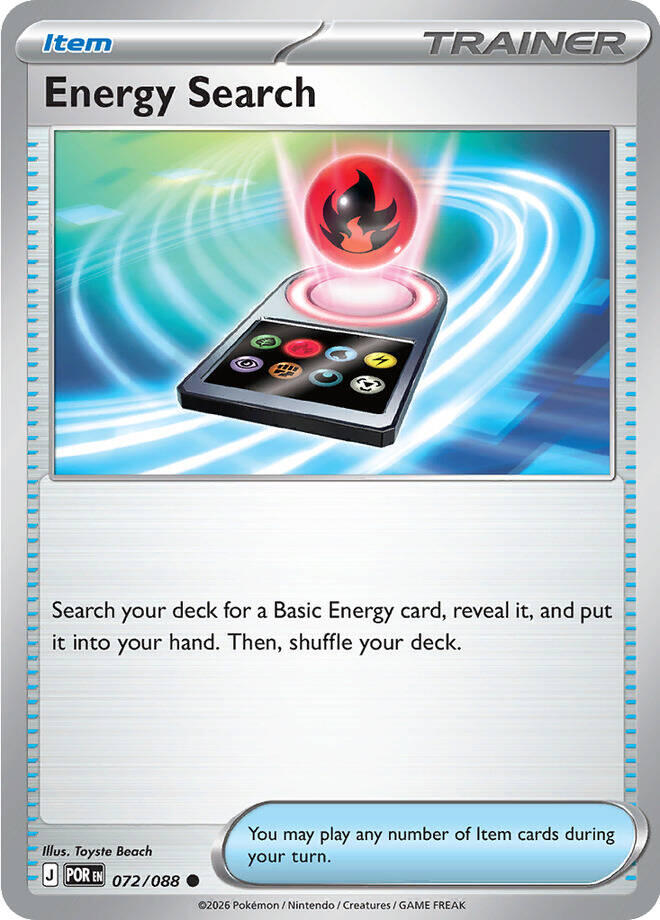 Energy Search (072/088) [Mega Evolution: Perfect Order] | Chromatic Games