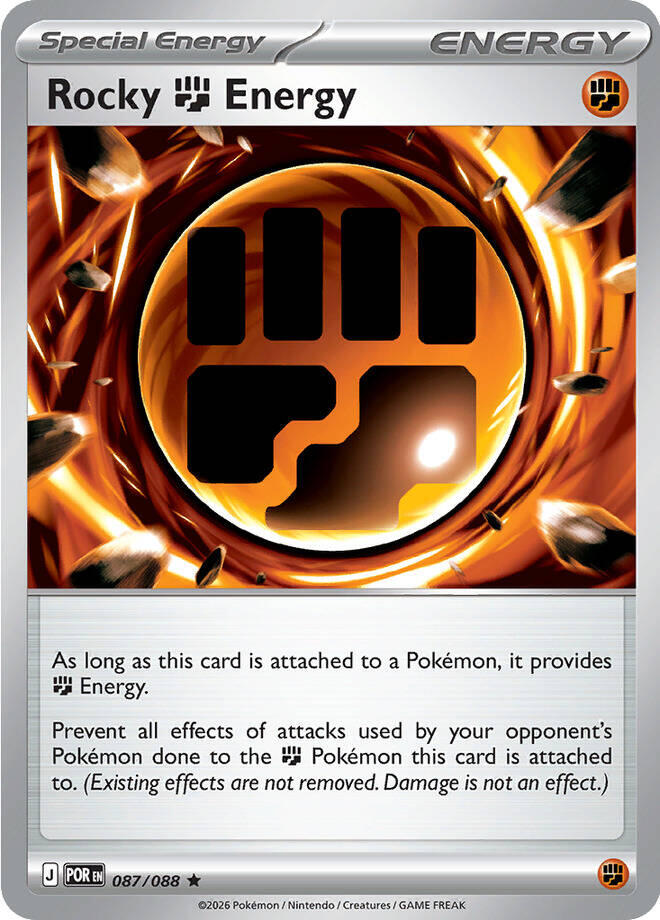Rocky Fighting Energy (087/088) [Mega Evolution: Perfect Order] | Chromatic Games