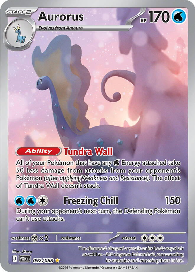 Aurorus (092/088) [Mega Evolution: Perfect Order] | Chromatic Games
