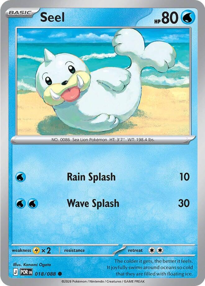 Seel (018/088) [Mega Evolution: Perfect Order] | Chromatic Games