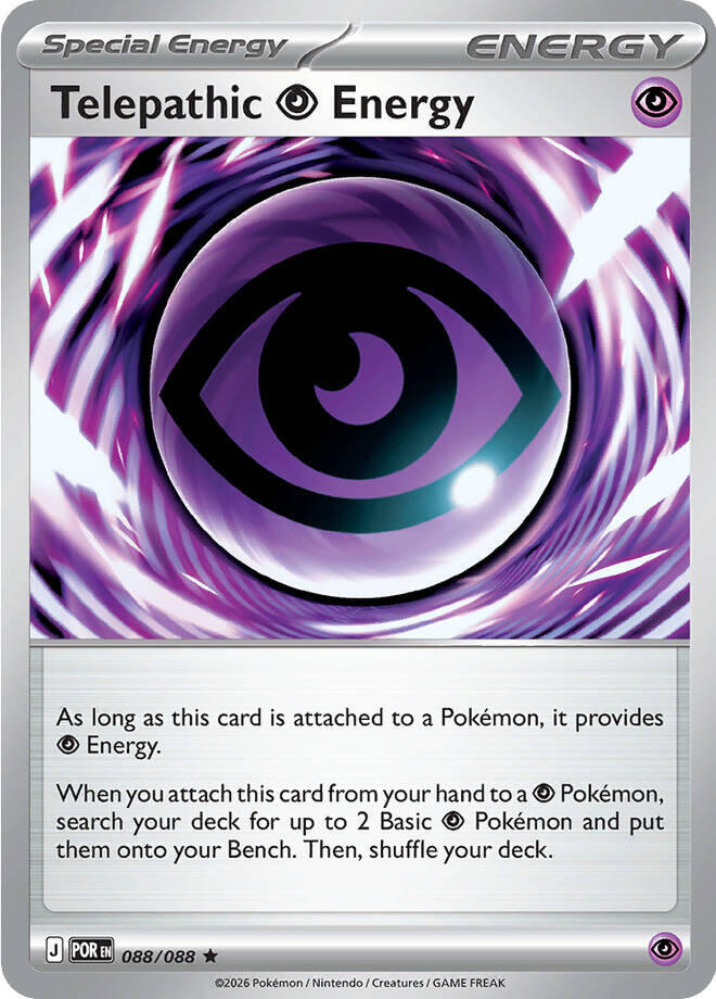 Telepathic Psychic Energy (088/088) [Mega Evolution: Perfect Order] | Chromatic Games