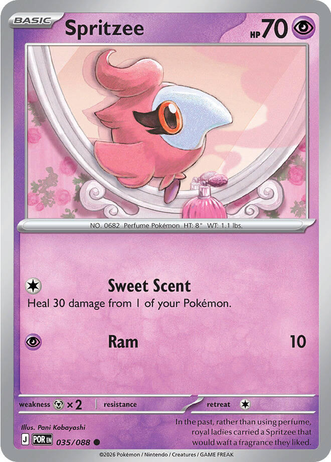 Spritzee (035/088) [Mega Evolution: Perfect Order] | Chromatic Games