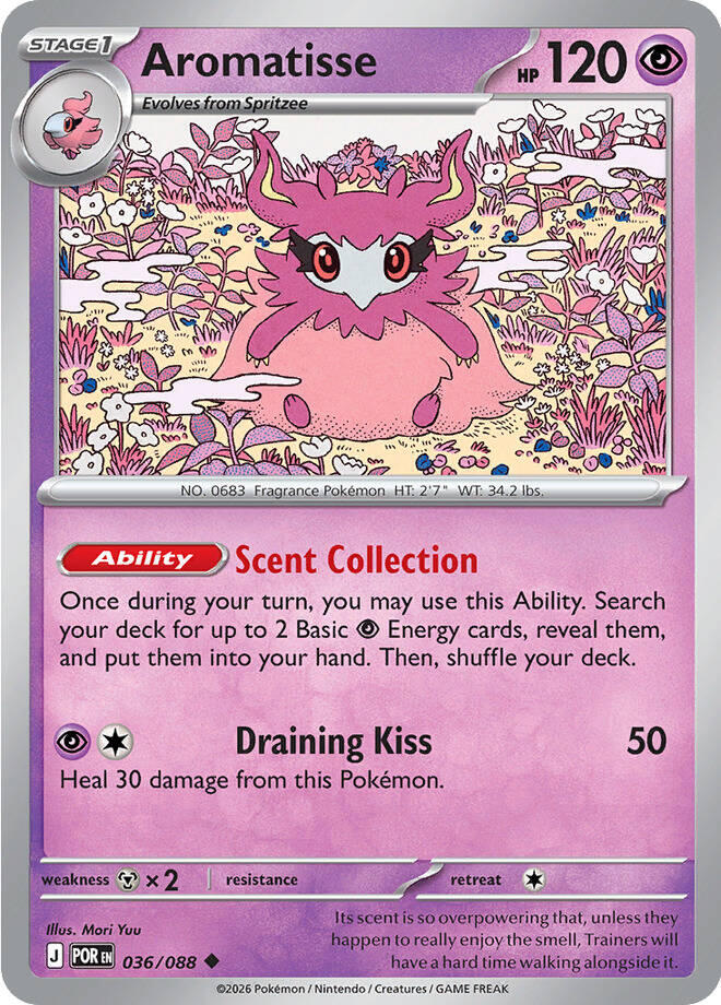 Aromatisse (036/088) [Mega Evolution: Perfect Order] | Chromatic Games