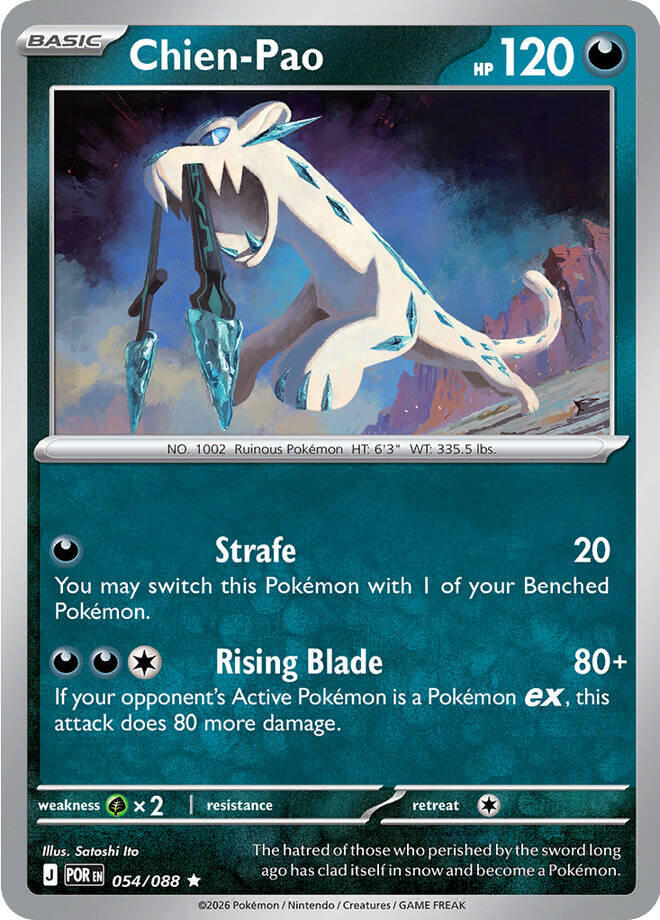 Chien-Pao (054/088) [Mega Evolution: Perfect Order] | Chromatic Games