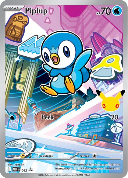 Piplup (042) [Mega Evolution Promo] | Chromatic Games