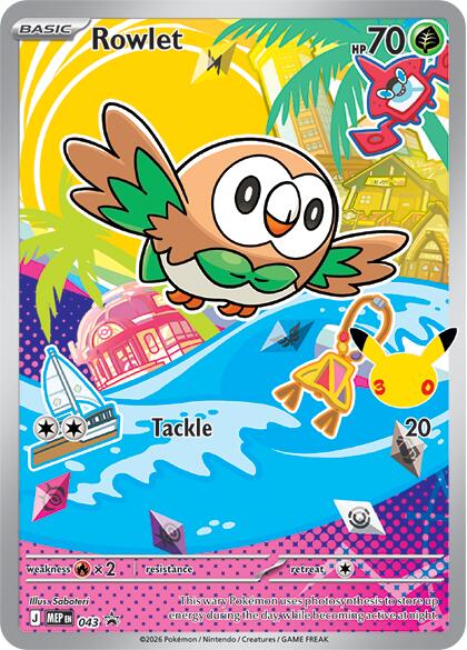 Rowlet (043) [Mega Evolution Promo] | Chromatic Games