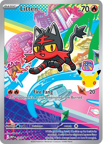 Litten (044) [Mega Evolution Promo] | Chromatic Games