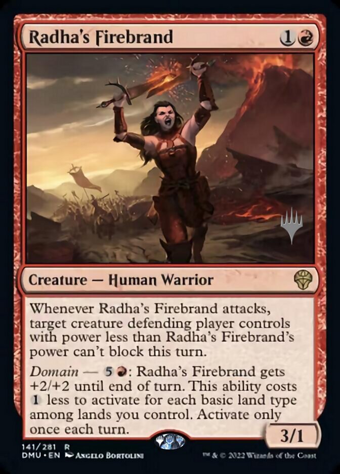 Radha's Firebrand (Promo Pack) [Dominaria United Promos] | Chromatic Games