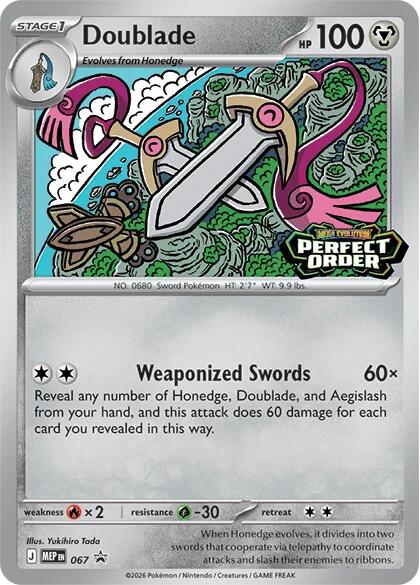 Doublade (067) [Mega Evolution Promo] | Chromatic Games