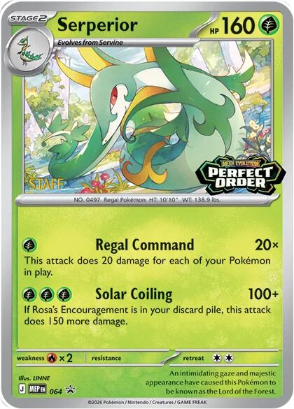 Serperior (064) [Staff] [Mega Evolution Promo] | Chromatic Games